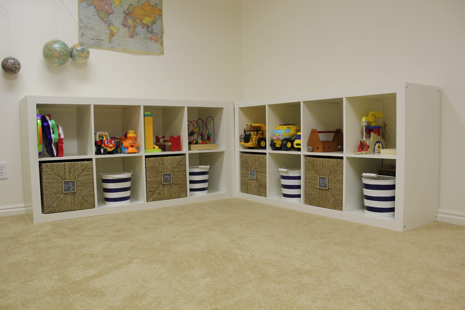 Kids Rooms Storage Ideas
 everywhere beautiful Playroom Update Toy Storage