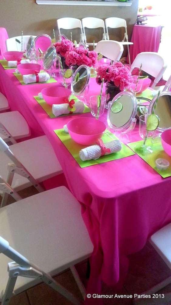 Kids Spa Party Idea
 How to Throw a Glamorous Kids Spa Party
