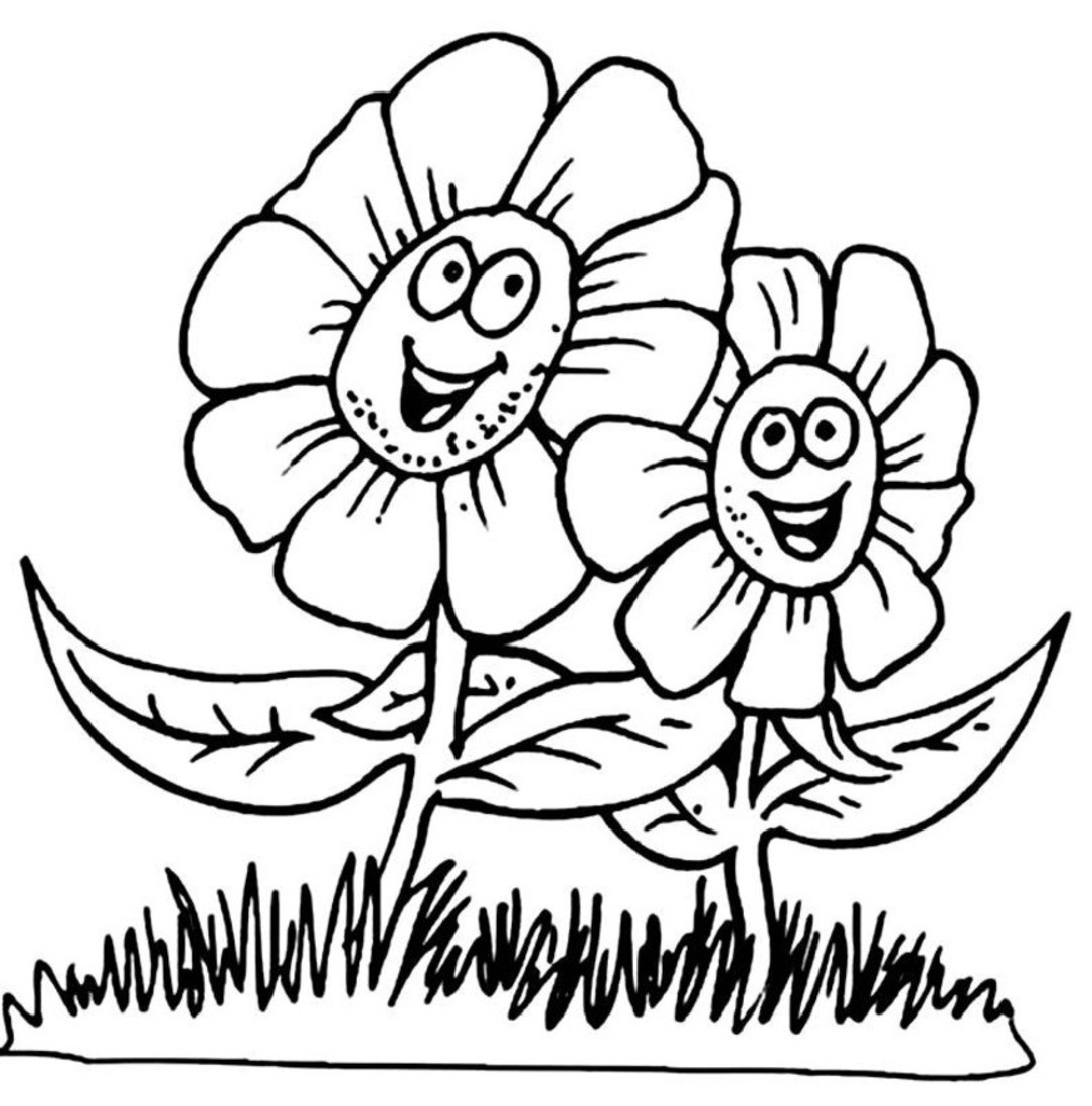Kids Spring Coloring Pages
 Coloring Lab