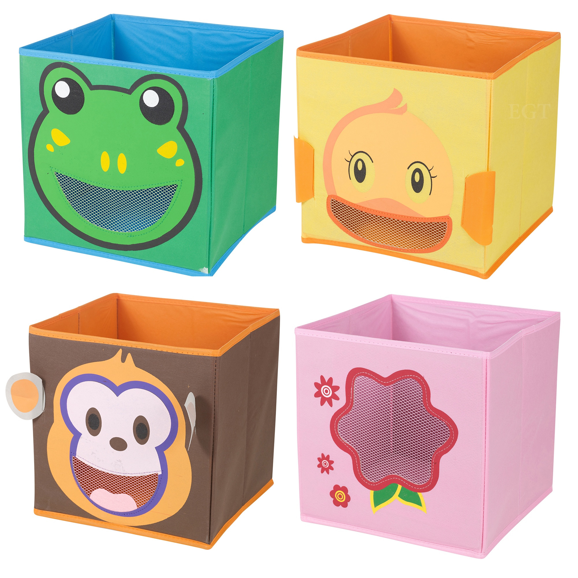 Kids Storage Boxes
 Kids Toy Animal Storage Box Non Woven Fabric Collapsible