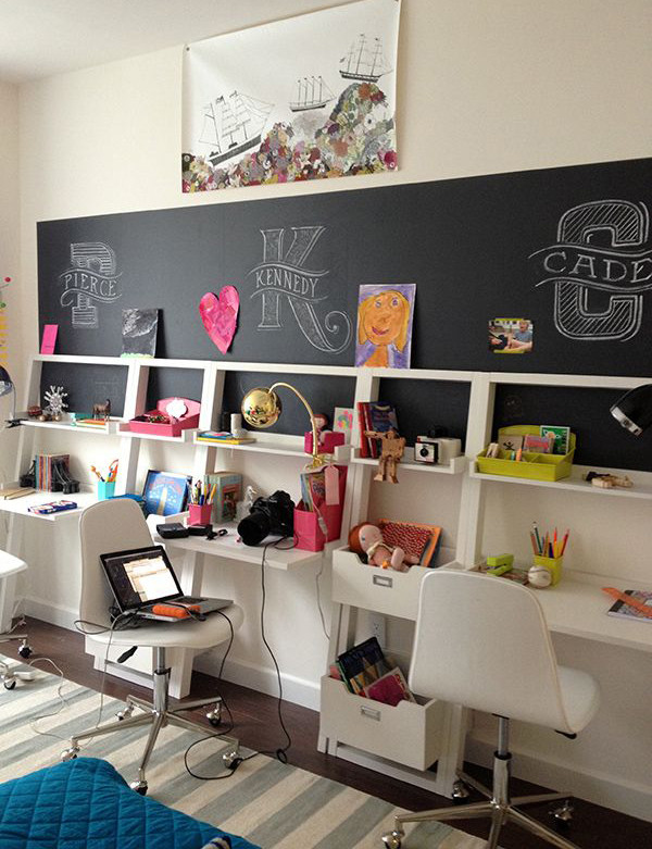 Kids Study Room Ideas
 20 Awesome Kids chalkboard Ideas