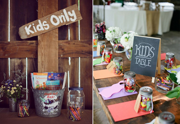 Kids Table At Wedding
 8 Fun Ideas for Kids at Weddings