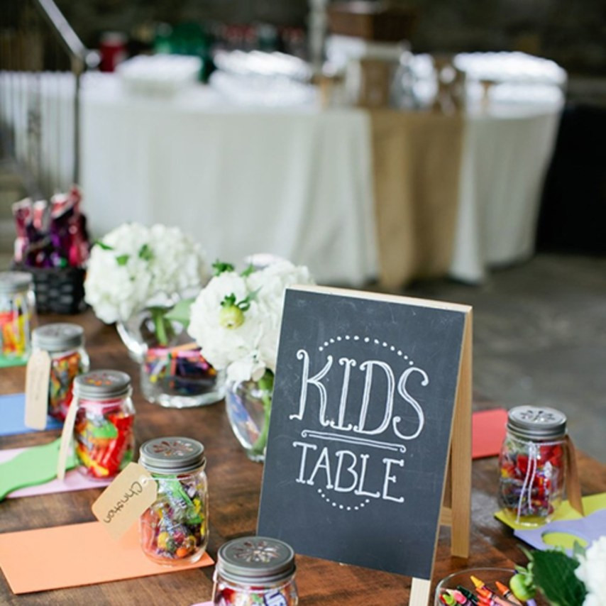 Kids Table At Wedding
 Kids Table at Weddings What s the Best Decision for Your