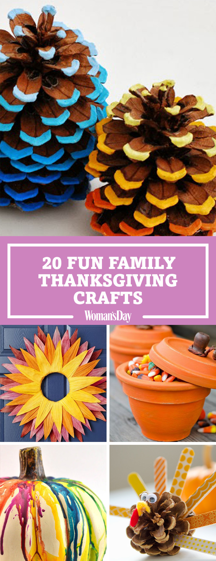 Kids Thanksgiving Crafts
 29 Fun Thanksgiving Crafts for Kids Easy DIY Ideas to