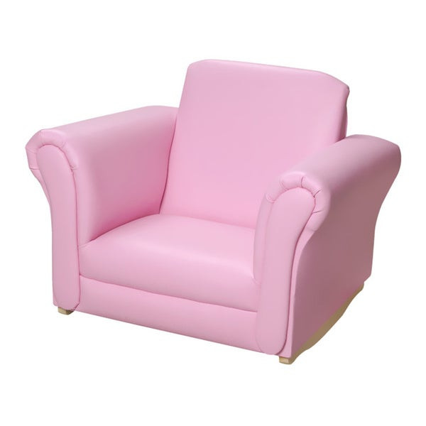 Kids Upholstered Rocking Chair
 Shop Gift Mark Home Kids Pink Upholstered Rocking Chair