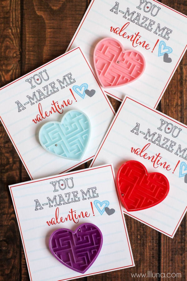 Kids Valentine Gifts
 50 FREE Printable Valentines