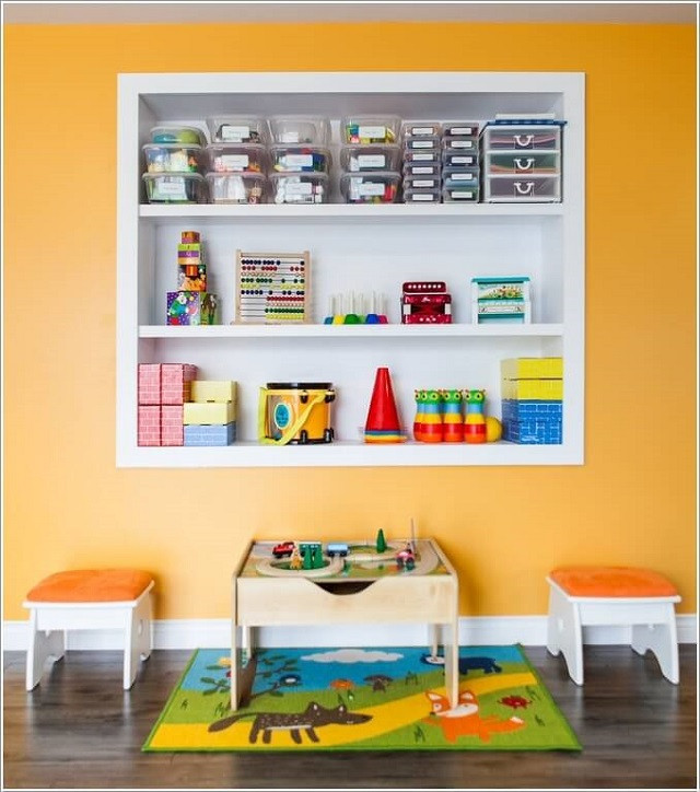 Kids Wall Storage
 18 Clever Kids Room Storage Ideas