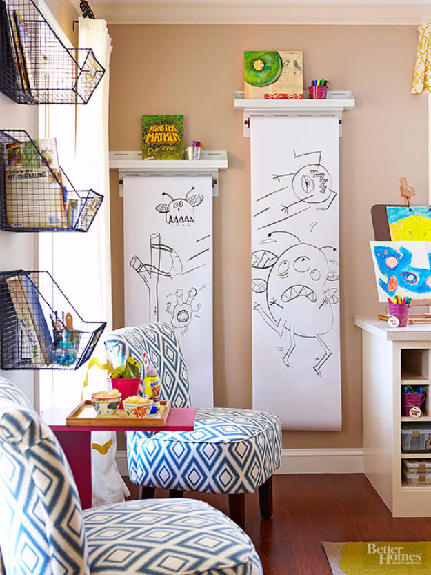 Kids Wall Storage
 30 DIY Organizing Ideas for Kids Rooms