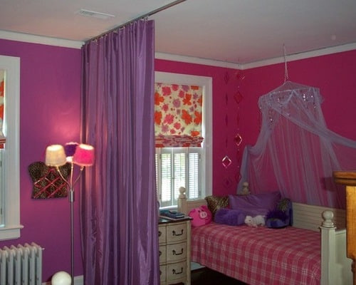 Kids' Room Curtains Ideas
 Easiest Tips to Make Cheap Room Dividers for Kids Home
