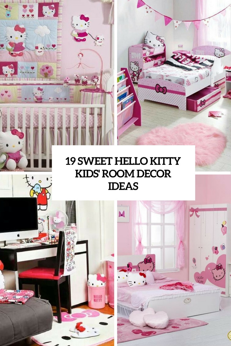 Kids' Room Curtains Ideas
 19 Sweet Hello Kitty Kids’ Room Décor Ideas Shelterness