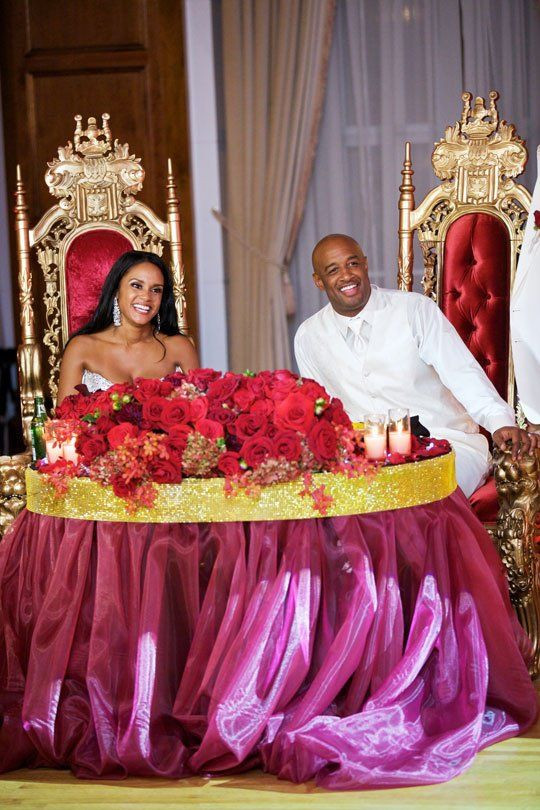 King And Queen Wedding Theme
 Los Angeles Ceremony Magazine 2012