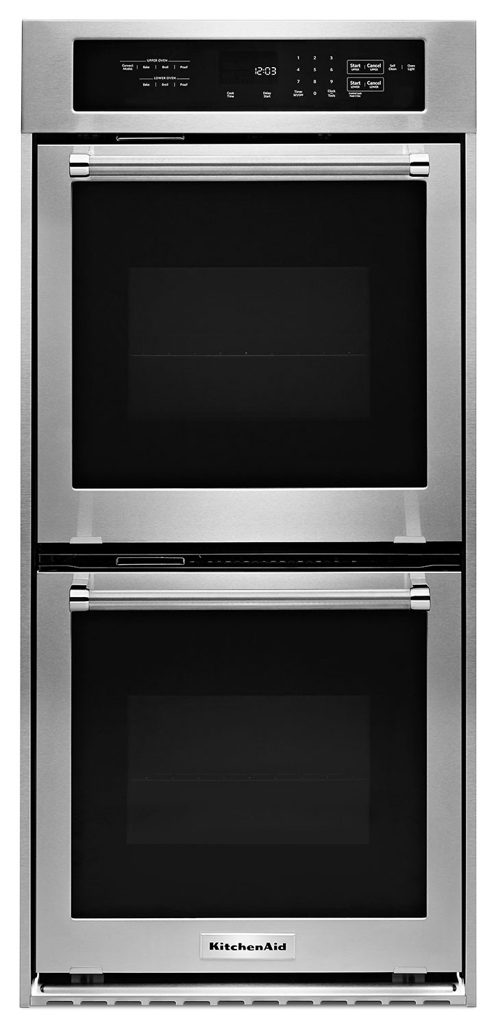 Kitchen Aid Wall Oven
 KitchenAid Stainless Steel Electric True Convection Double