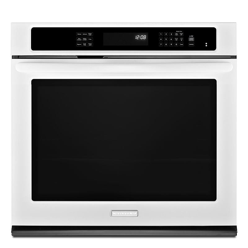 Kitchen Aid Wall Oven
 KitchenAid KEBS109BWH 30" Built in Single Wall Oven
