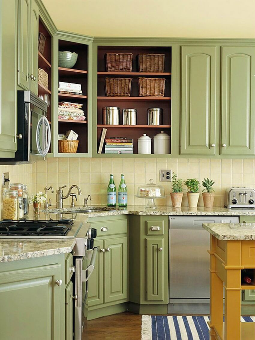 Kitchen Cabinet Color Ideas
 23 Best Kitchen Cabinets Painting Color Ideas and Designs