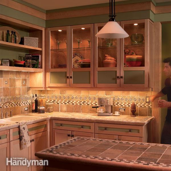 Kitchen Cabinet Light
 How to Install Under Cabinet Lighting in Your Kitchen