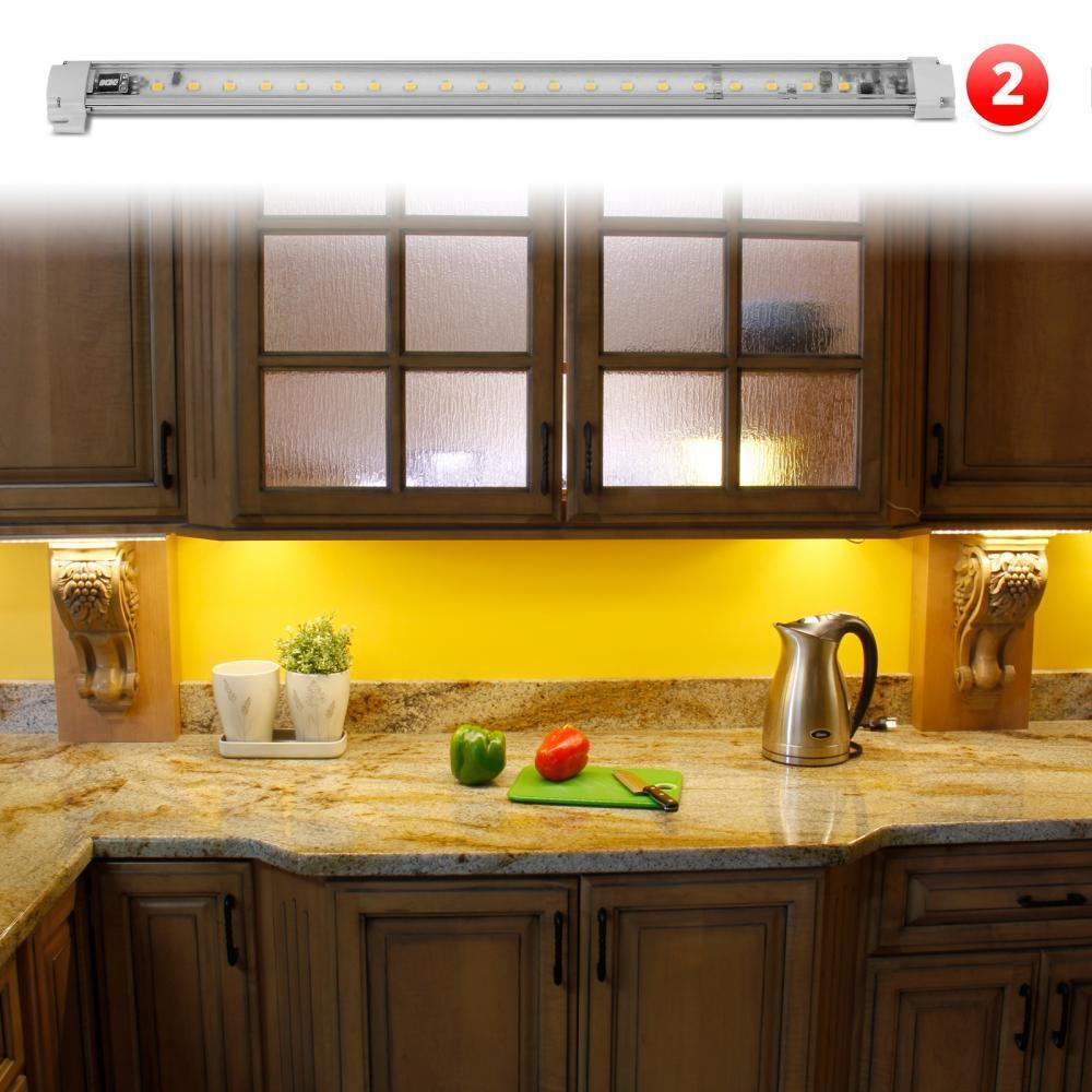 Kitchen Cabinet Light
 LED Under Cabinet Lighting Warm White 2pc 12" Light Bar