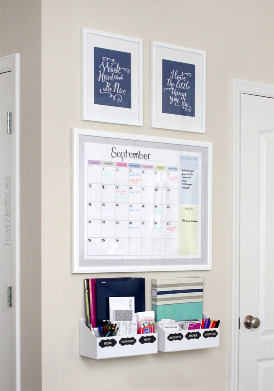 Kitchen Calendar Wall Organizer
 Top 10 Family mand Centers to Organize Your Life