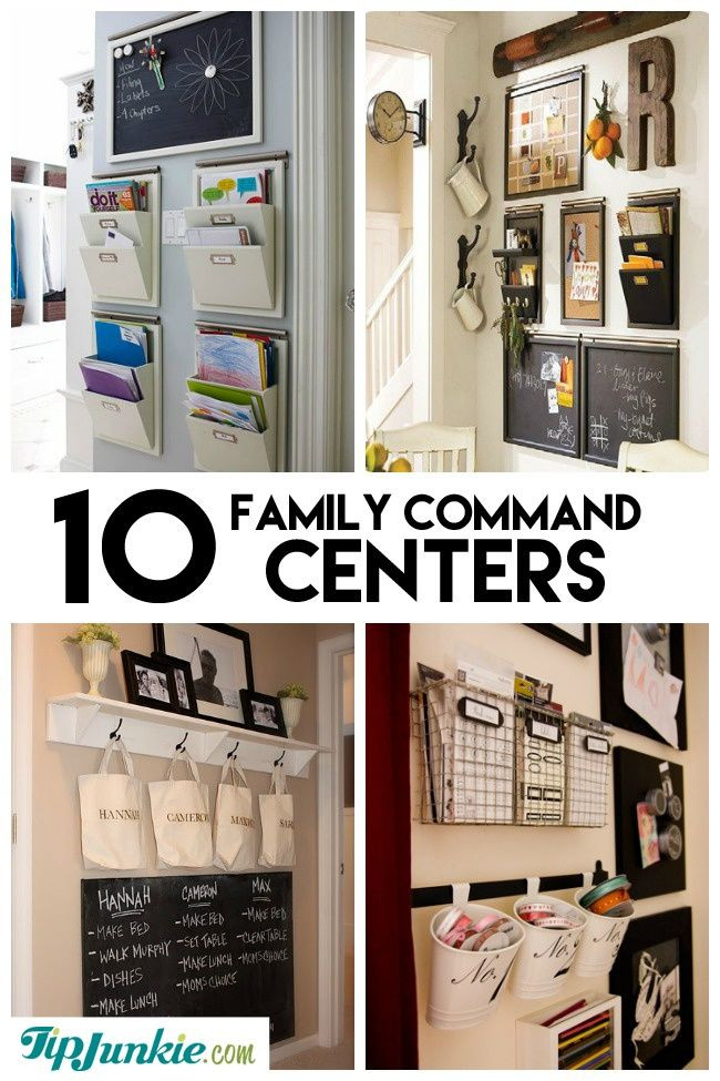 Kitchen Calendar Wall Organizer
 10 Stylish Family Schedule and mand Center Ideas