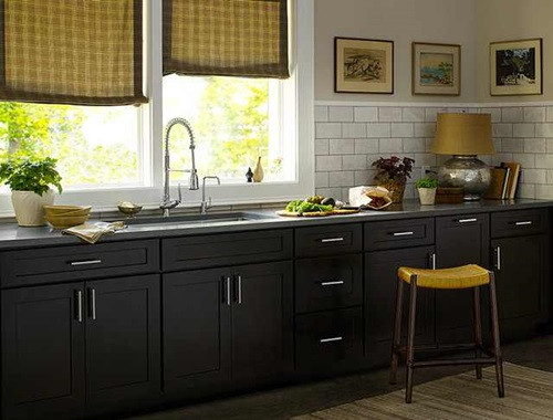 Kitchen Countertop Design
 Elegant Espresso Cabinet Designs for a Warm Traditional