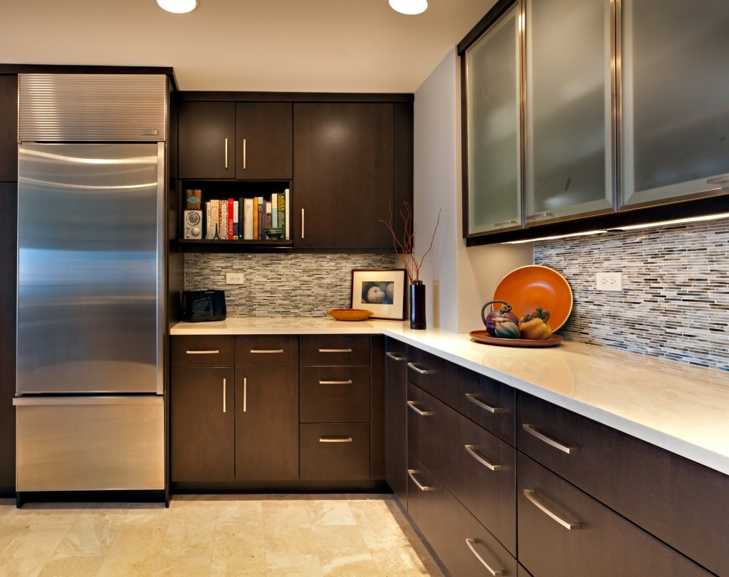 Kitchen Countertop Design
 Cashmere White Granite Touches Kitchen Interior with