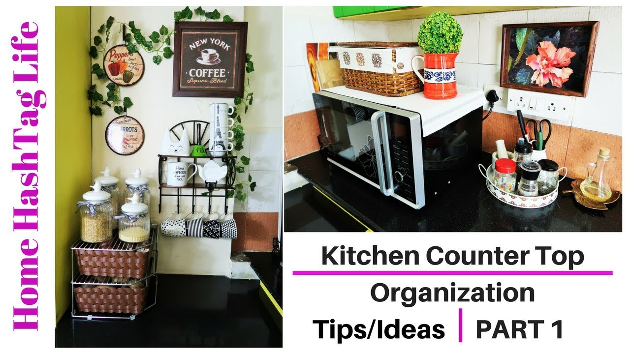 Kitchen Countertop Organization Ideas
 Indian Kitchen Organization Countertop Organization