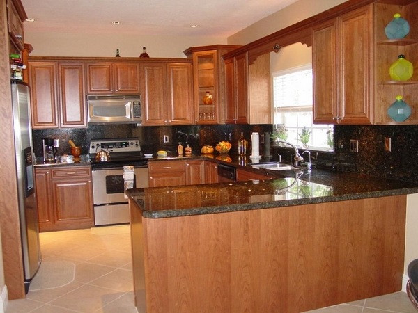 Kitchen Countertops Pictures
 A practical look at Uba Tuba granite countertops for the