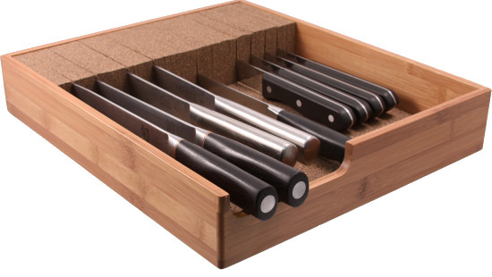 Kitchen Drawer Knife Organizer
 Organize Your Kitchen with a Knife Kitchen Drawer Organizer