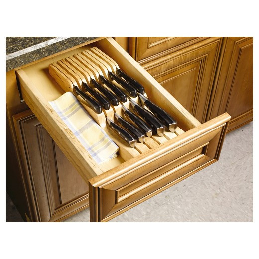 Kitchen Drawer Knife Organizer
 Farberware In Drawer Knife Organizer Wood Tar