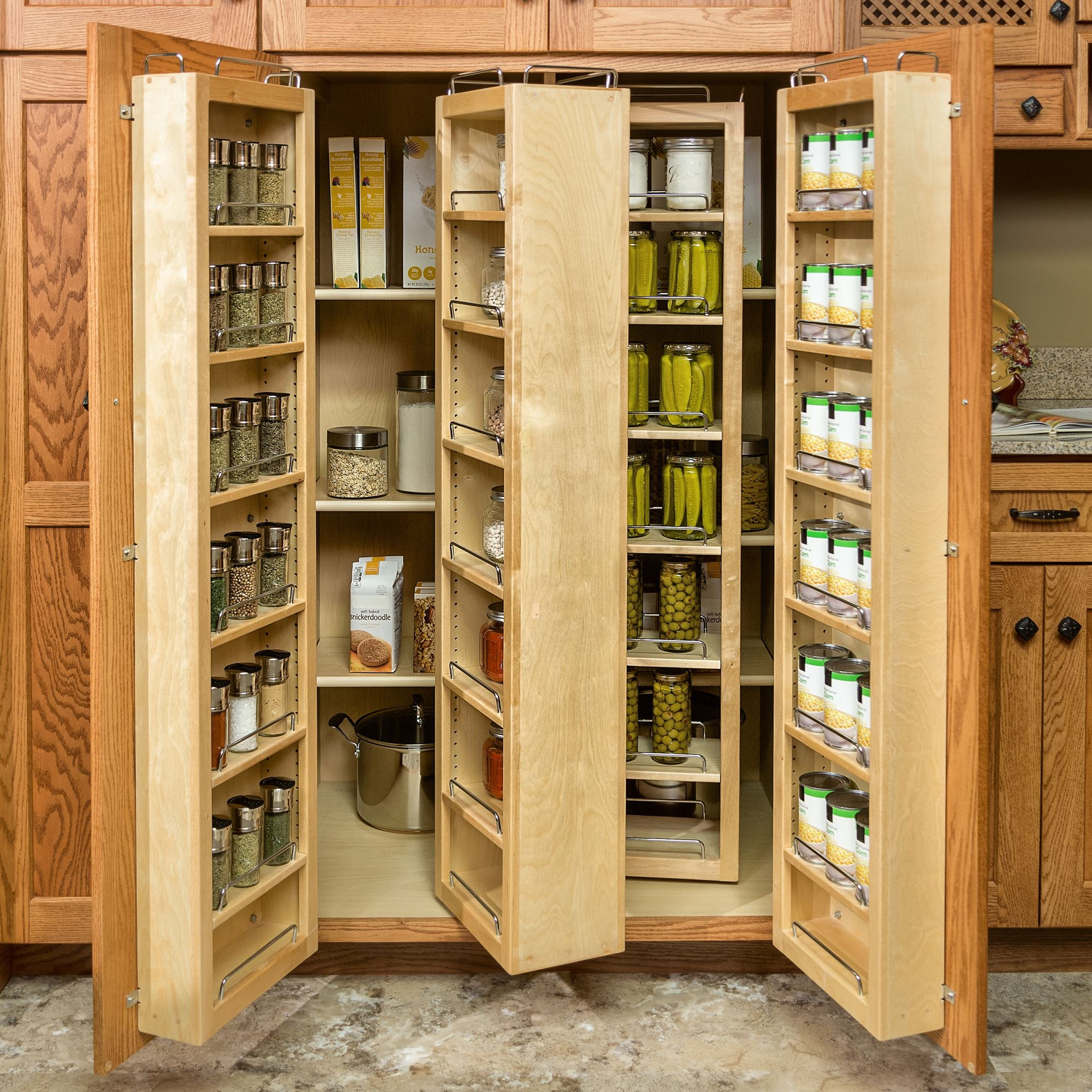 Kitchen Food Storage Cabinet
 Pantry and Food Storage Storage Solutions