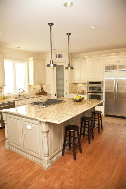 Kitchen Island Cabinet
 20 Beautiful Kitchens with White Cabinets and Modern