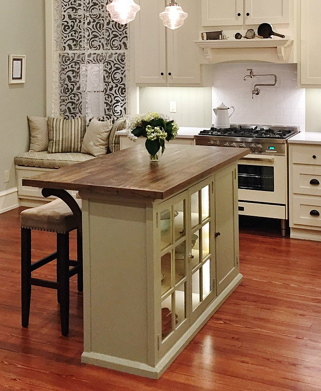 Kitchen Island Cabinet
 How to Build a Kitchen Island from a Cabinet