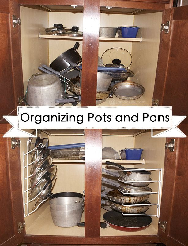 Kitchen Pots And Pans Organizer
 Organizing Your Pots and Pans