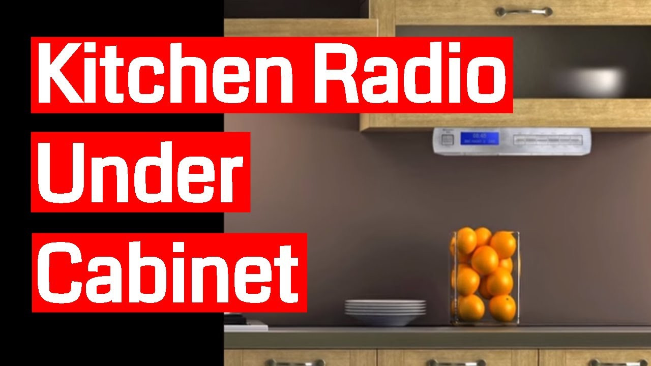 Kitchen Radio Under Cabinet
 Kitchen Radio Under Cabinet