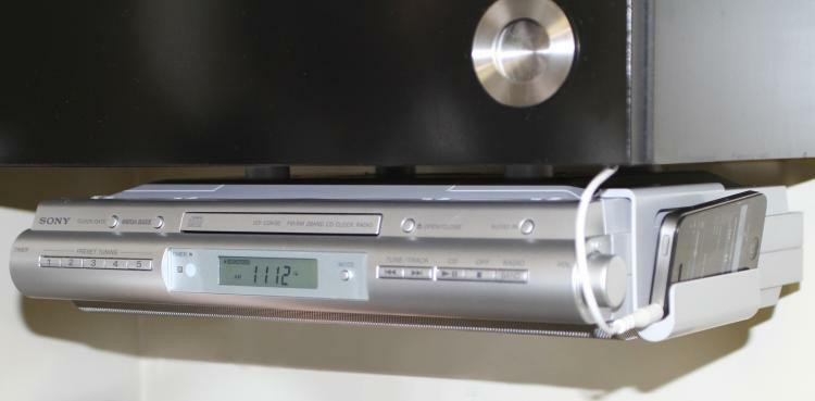 Kitchen Radio Under Cabinet
 Sony ICFCDK50 Under the Cabinet Kitchen Sound System w AM