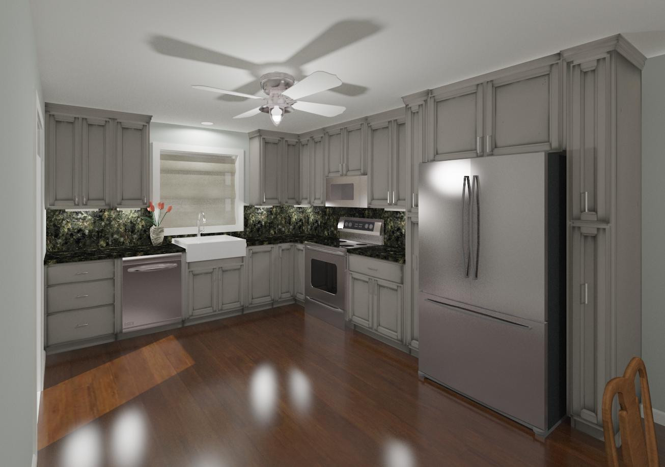 Kitchen Remodeling Designer
 Hatchett Design Remodel Recently Implemented 3D Model
