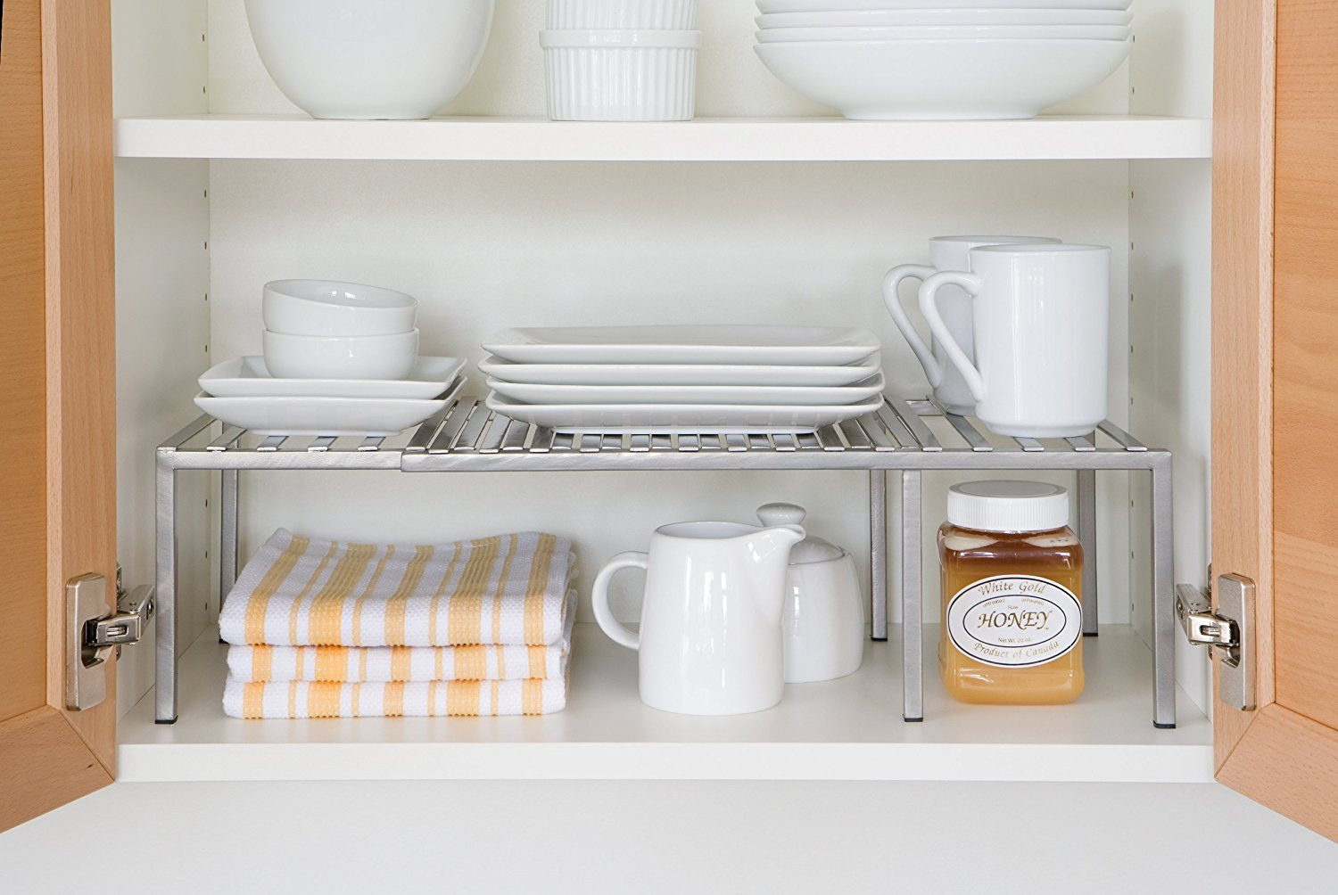 Kitchen Shelf Organizers
 21 Brilliant Ways To Organize Kitchen Cabinets You ll Kick