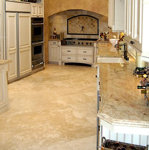 Kitchen Stone Floors
 Stone Flooring for Kitchen Bringing Traditional and