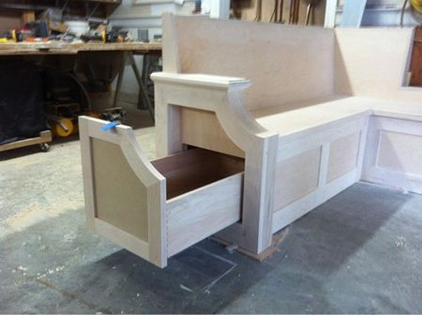 Kitchen Storage Bench Seat
 15 Creative DIY Storage Benches Hative