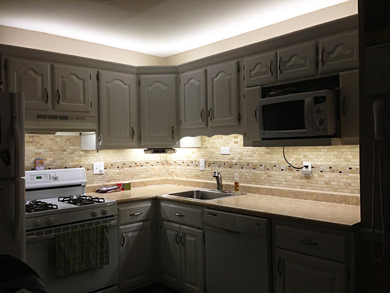 Kitchen Strip Lights Under Cabinet
 Under Cabinet LED Lighting Kit plete LED Light Strip