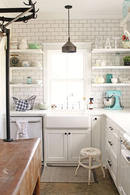 Kitchen Subway Tile
 35 Ways To Use Subway Tiles In The Kitchen DigsDigs