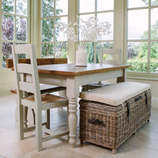Kitchen Tables With Storage Benches
 Hardwick Dining Table