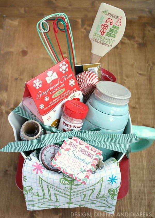 Kitchen Themed Gift Basket Ideas
 45 Creative DIY Gift Basket Ideas for Christmas For