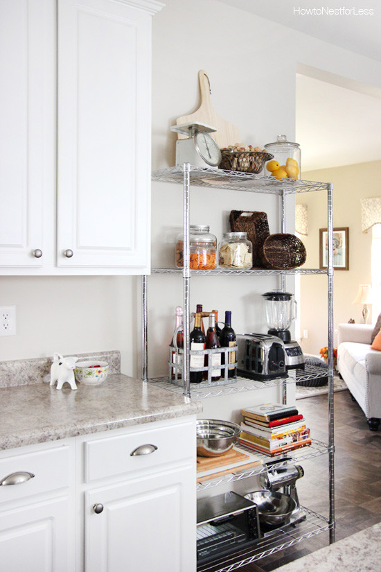Kitchen Wall Shelving Units
 Kitchen Industrial Shelving How to Nest for Less™