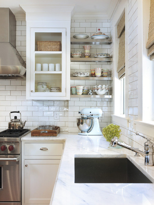 Kitchen With White Subway Tile
 Dress Your Kitchen In Style With Some White Subway Tiles