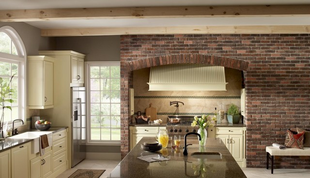 Kitchens With Brick Accent Walls
 Brick Accent Wall Kitchen