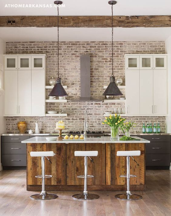 Kitchens With Brick Accent Walls
 35 Ways To Add Texture To Your Home Décor DigsDigs