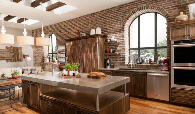 Kitchens With Brick Accent Walls
 Brick Accent Wall Kitchen