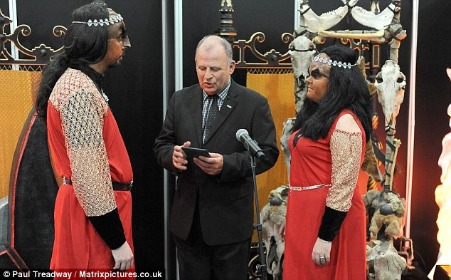 Klingon Wedding Vows
 Star Trek fanatics tie the knot in the UK s first ever