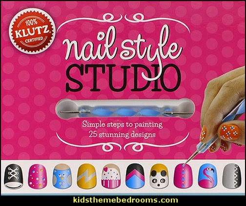 Klutz Nail Art Craft Kit
 Decorating theme bedrooms Maries Manor nail art nail