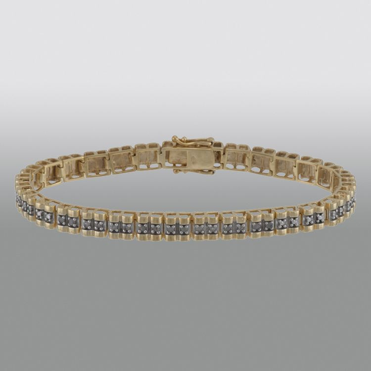 Kmart Jewelry Bracelets
 Bronze 18k Color Flash Half Carat Diamond Bracelet